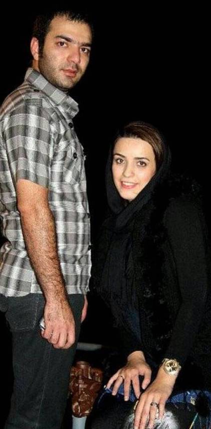 امید آهنگر همسر نوشین حسین خانی