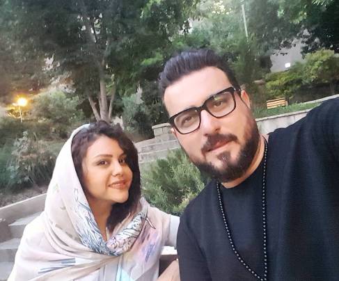 عکس محسن کیایی و همسرش