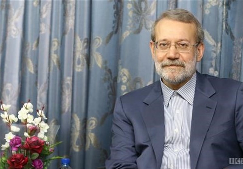 پیام تبریک برای ماندن لاریجانی