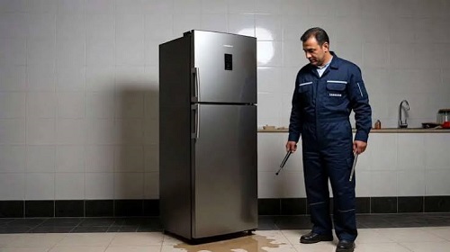آب دادن یخچال سامسونگ