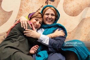 عکس های باران کوثری و لیلی رشیدی در اکران «عرق سرد»