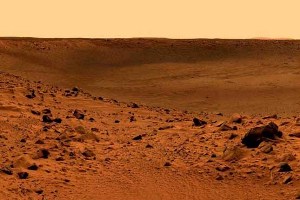 دیده شدن نور مرموز برروی مریخ! عکس
