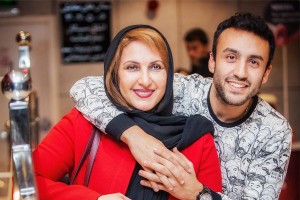 سِت کردن فاطمه گودرزی با پسر و عروسش! عکس