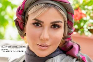 چهره رز رضوی به عنوان مدل آرایشی! عکس