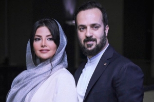 سلفی احمد مهرانفر و همسرش در اتومبیل شان به مناسبت تولدش! عکس