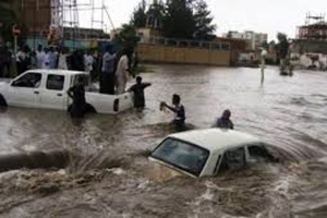 فوت ۷ تن بر اثر سیلاب در بوشهر و هرمزگان
