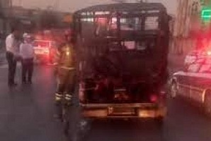 مرگ یک نفر بر اثر واژگونی خودرو در بزرگراه بسیج
