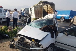 حادثه خونین برای دختر 18 ساله در یک بزرگراه