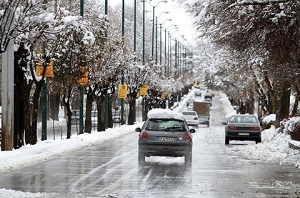 تهران یخ می زند
