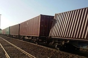 خروج واگن قطار از ریل در مسیر تبریز - تهران