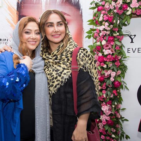 آنا نعمتی در کنار مریم سلطانی
