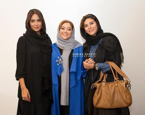 سحر دولتشاهی و پریناز ایزدیار در کنار مریم سلطانی