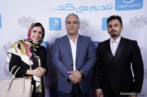 کنسرت,کنسرت مهران مدیری,هنرمندان در کنسرت مهران مدیری,نجمه جودکی و همسرش