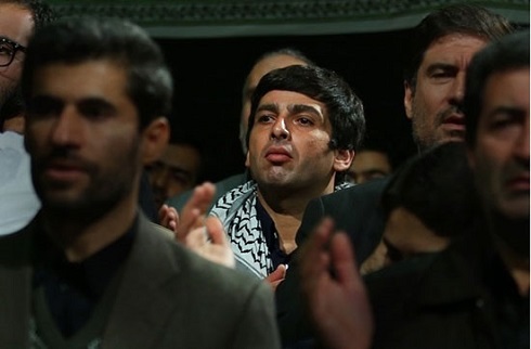 حمید گودرزی در عزاداری محرم محرم,عزاداری محرم,هنرمندان در هیات,هنرمندان در عزاداری,عکس بازیگران در محرم