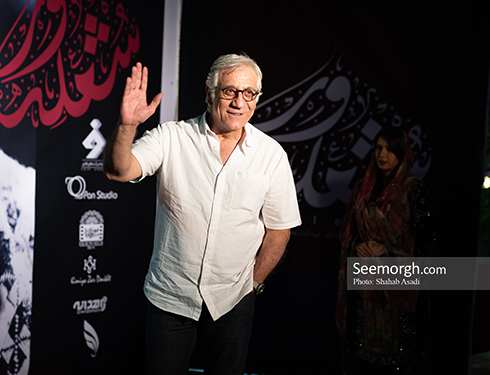 مسعود رایگان در اکران خصوصی فیلم «شعلهور» مسعود رایگان,شعله ور