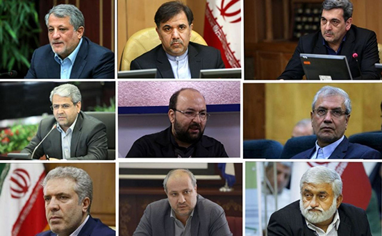 کاندیدا‌های احتمالی شهرداری تهران