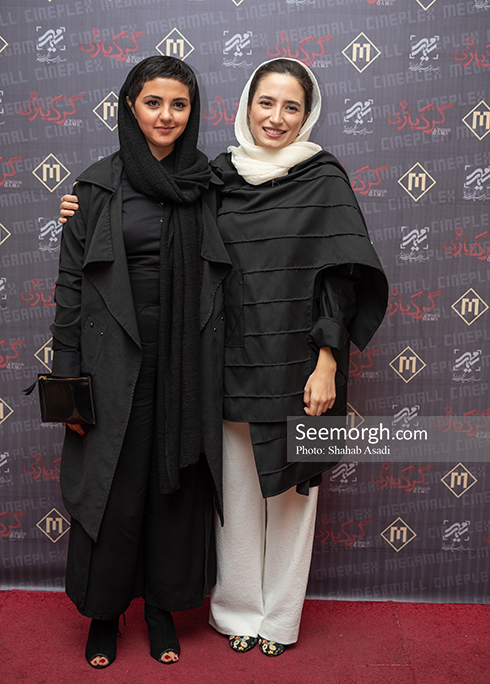 نگار جواهریان و مهسا علافر در اکران مردمی فیلم «گرگ بازی» گرگ بازی,عکس,نگار جواهریان, مهسا علافر,