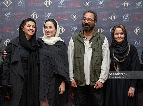 عوامل فیلم در اکران مردمی «گرگ بازی» گرگ بازی,عکس,نگار جواهریان, مهسا علافر, سهیلا گلستانی