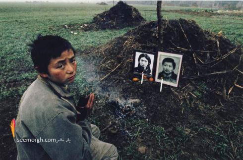 ,عکاسی,عکس های دردناک,ایدز,اچ آی وی,کودکان,Lu Guang