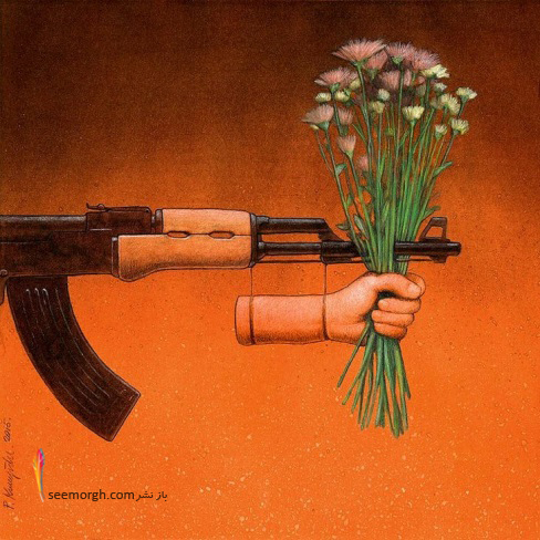 آتش بس: کاریکاتورهای Pawel Kuczynski کاریکاتور,نقاشی,کاریکاتور انتقادی,رسانه ها,شبکه مجازی,Pawel Kuczynski