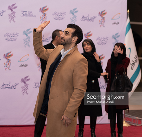 پولاد کیمیایی در افتتاحیه فیلم فجر افتتاحیه جشنواره فجر,جشنواره فجر97,عکس های جشنواره فجر,افتتاحیه فجر 97,پولاد کیمیایی