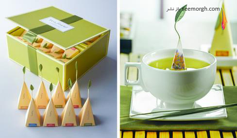 بسته بندی چای کیسه ای بسته بندی,هنر بسته بندی,روش بسته بندی,packaging,چای کیسه ای