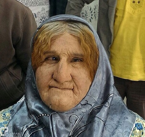 تنابنده در نقش ننه هوشنگ «ابله» محسن تنابنده,فیلم های محسن تنابنده,نقش های محسن تنابنده,نقی معمولی پایتخت,گفتگو با محسن تنابنده,گریم های محسن تنابنده