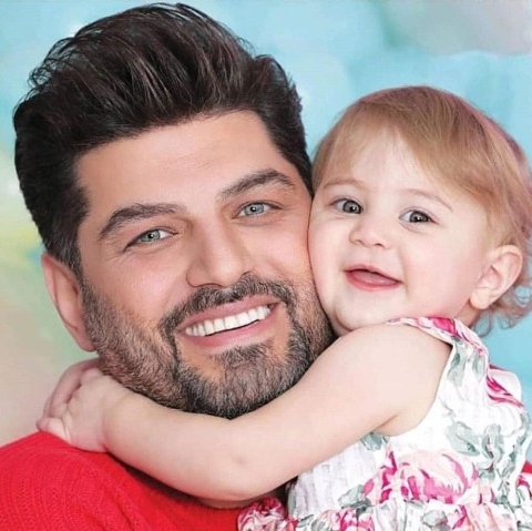 سام درخشانی و دخترش برکه