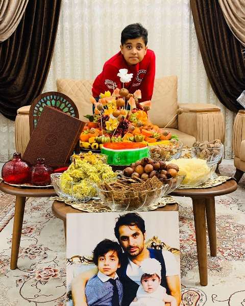 پسر هادی نوروزی در شب یلدا