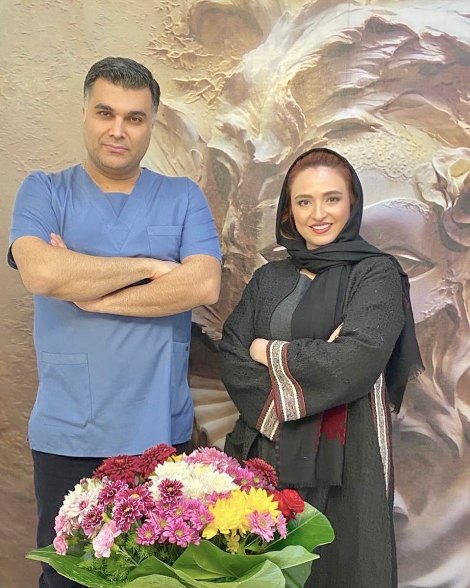 گلاره عباسی و دکتر زیبایی اش گلاره عباسی و دکتر زیبایی اش