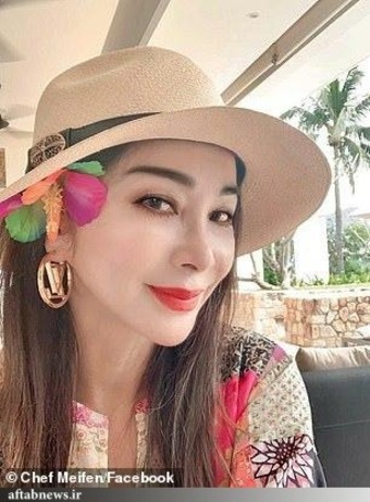 چهره بازیگر زن 63 ساله