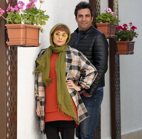 منوچهر هادی و همسرش یکتا ناصر
