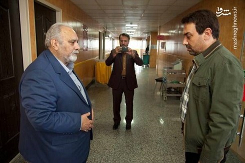 برزو ارجمند و محمد کاسبی در سریال دادستان