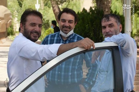 سیدجواد هاشمی، برزو ارجمند و مسعود ده نمکی
