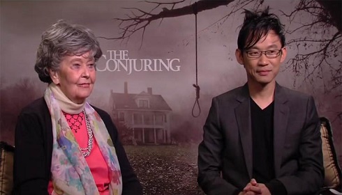 جیمز وان و لورین وارن در یک مصاحبه با محوریت فیلم احضار The Conjuring