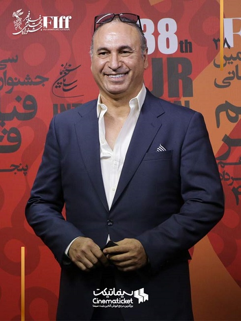 حمید فرخ نژاد در جشنواره جهانی فیلم فجر 1400 حمید فرخ نژاد در جشنواره جهانی فیلم فجر 1400