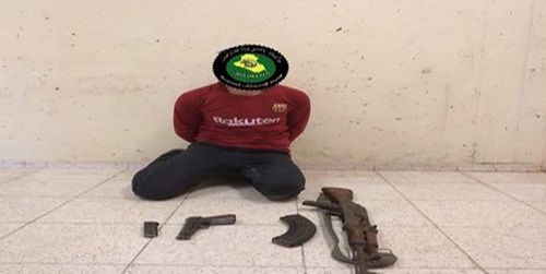 دستگیری تروریست خطرناک داعشی در عراق دستگیری تروریست خطرناک داعشی در عراق