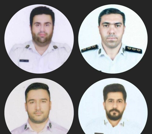 اولین عکس ها از شهدای حمله به پلیس راه خاش اولین عکس ها از شهدای حمله به پلیس راه خاش