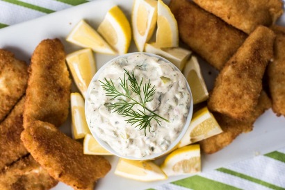 طرز تهیه سس تارتار بدون تخم مرغ طرز تهیه سس تارتار بدون تخم مرغ