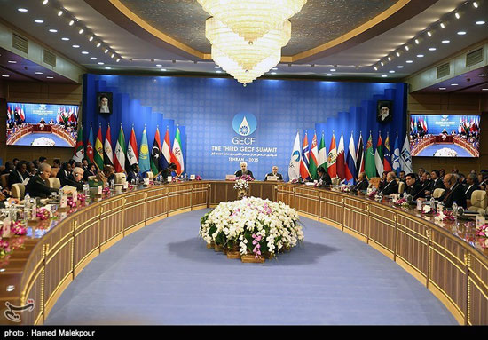 عکس: نشست سران «GECF» در تهران عکس: نشست سران «GECF» در تهران
