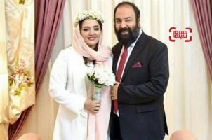 عکس های مراسم عقد نرگس محمدی و همسرش علی اوجی