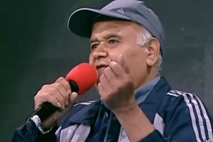 عکس هایی از حضور اکبر عبدی و دخترش المیرا و دامادشان در یک برنامه