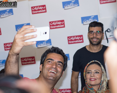 منوچهر هادی و یکتا ناصر در سینما آزادی منوچهر هادی و یکتا ناصر در سینما آزادی