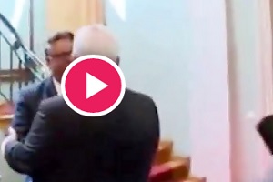 سوتی جالب ظریف در دیدار با وزیر امور خارجه به فنلاند
