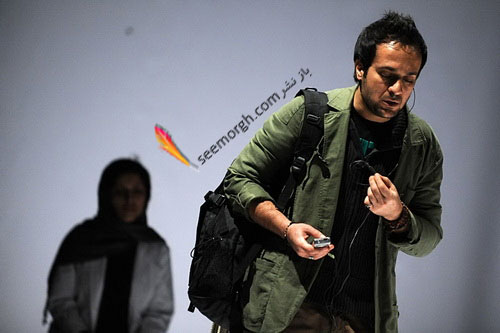 احمد مهران فر در نمایی از یک تئاتر