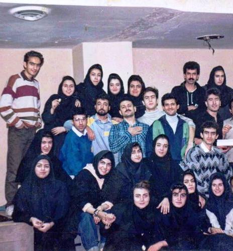 بیژن بنفشه خواه به همراه پانته آ بهرام و ریما رامین فر