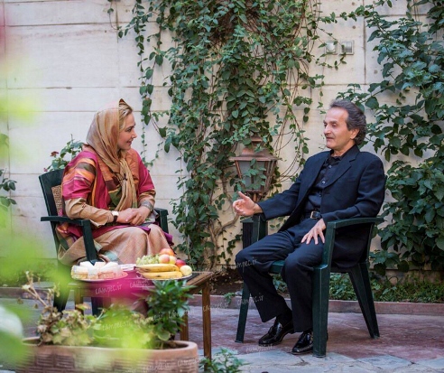 آنا نعمتی در پشت صحنه مستند شهرداد روحانی (3)