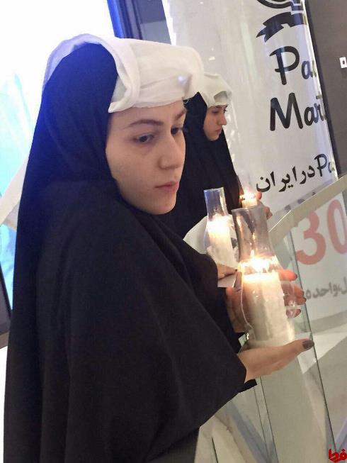 حرکت نمادین چند جوان در ارگ تجریش -5