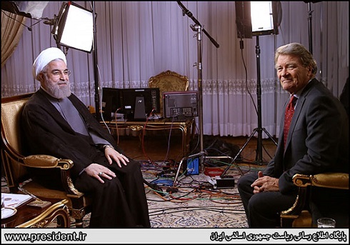 مصاحبه روحانی با شبکه CBS