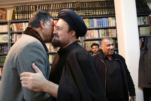 دیدار علی دایی با سیدحسن خمینی